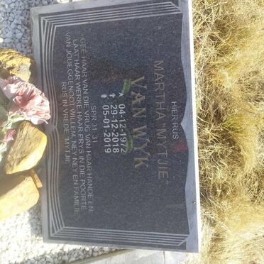 WYK Martha, van 1972-2018