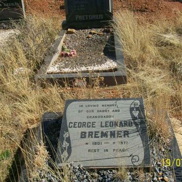 BREMNER George Leonard 1901-1977