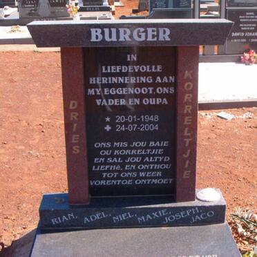 BURGER Dries 1948-2004
