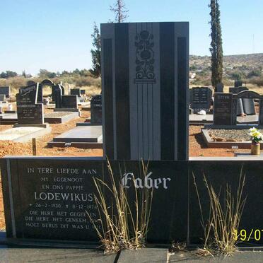 FABER Lodewikus 1930-1974