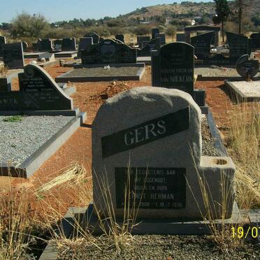 GERS Ernst Herman 1908-1976