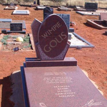 GOUS Wimpie 1980-2000