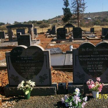 KLEYNHANS Willem Johannes 1904-1972 &amp; Susanna Magrietha Alida 1904-1988