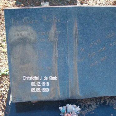 KLERK Christoffel J., de 1918-1969