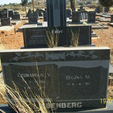 LIEBENBERG Gerhardus V. 1913-1977 &amp; Regina M. 1911-