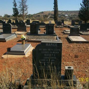 MAREE Hester P.C. nee VENTER 1916-1975