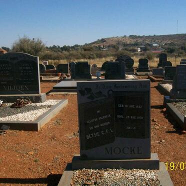 MOCKE Betsie C.F.L. 1932-1970