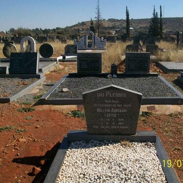PLESSIS Willem Adriaan, du 1936-1993