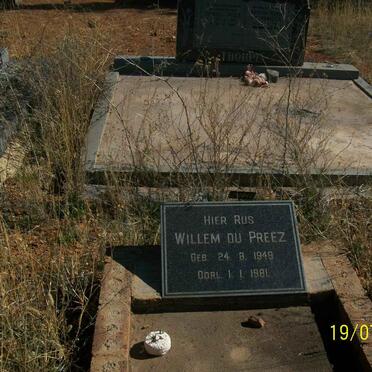 PREEZ Willem, du 1949-1981