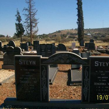 STEYN Emanuel M. 1898-1972 &amp; Hendrina W. 1901-1975