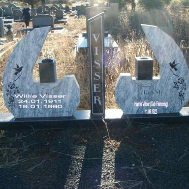 VISSER Willie 1911-1990 &amp; Hannie FLEMMING 1922-