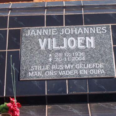 VILJOEN Jannie Johannes 1936-2004