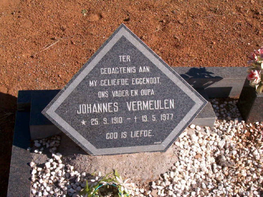 VERMEULEN Johannes 1910-1977
