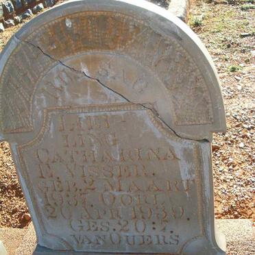 VISSER Catharina E. 1937-1939