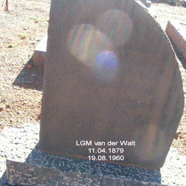 WALT L.G.M., van der 1879-1960