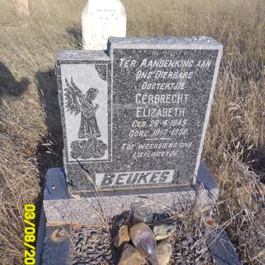 BEUKES Gerbrecht Elizabeth 1949-1952