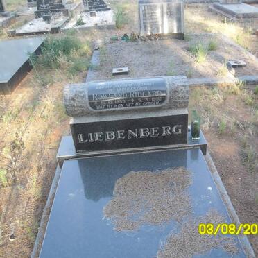 LIEBENBERG Rowland Ridgard 1933-1992