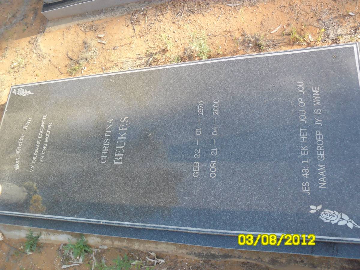 BEUKES Christina 1970-2000