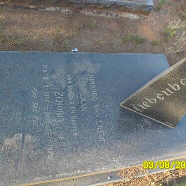 LIEBENBERG Zenobia 1930-1970