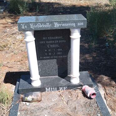 MULKE Chris 1914-1997