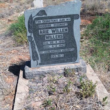 WILLERS Arie Willem 1882-1943