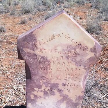 NIEKERK Gilliam Jacobus Stefanus, van 1908-1910