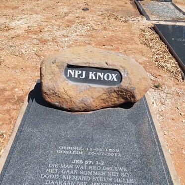 KNOX N.P.J. 1959-2012