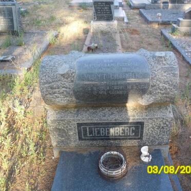 LIEBENBERG Violet 1903-1956