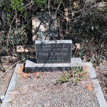 HARRISON George W. 1901-1929 :: HARRISON Maria 1925-1925 :: HARRISON Henrieta 1929-?