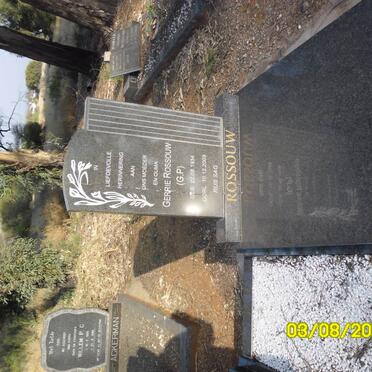 ROSSOUW G.P. 1934-2009