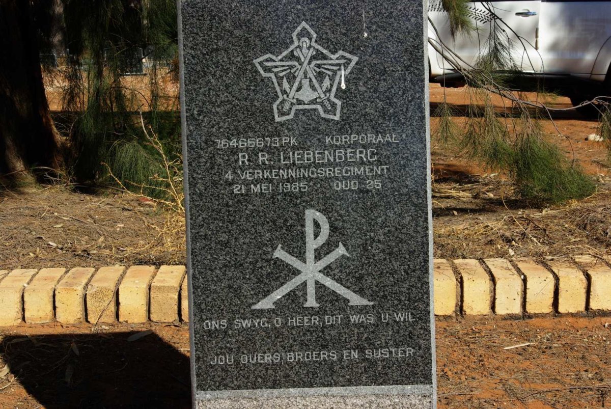 LIEBENBERG R.R. -1985