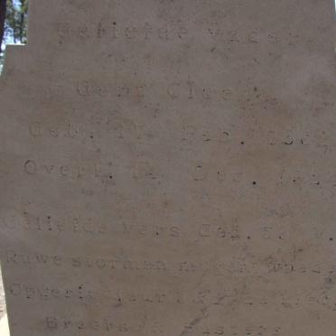 CLOETE Gert 18?4-1924