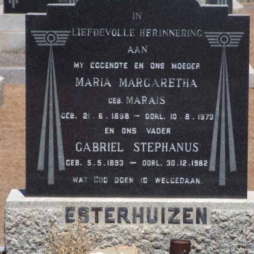 ESTERHUIZEN Gabriel Stephanus 1893-1982 &amp; Maria Margaretha MARAIS 1898-1973