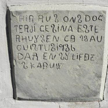 ESTERHUYSEN Gesina 1936-