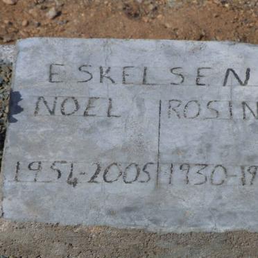 ESKELSEN Noel 1954-2000 &amp; Rosina 1930-1995