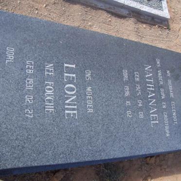 GELDENHUYS Nathanael 1925-1996 &amp; Leonie FOUCHÉ 1931-