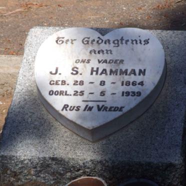 HAMMAN J.S. 1864-1939