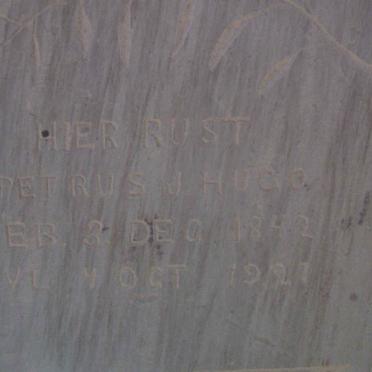HUGO Petrus J. 1842-1927