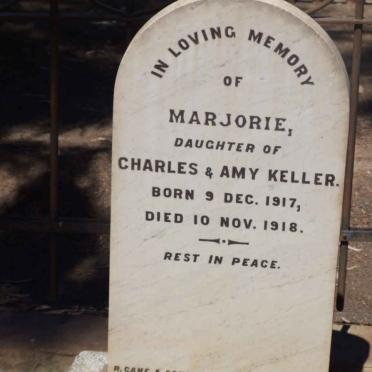KELLER Marjorie 1917-1918