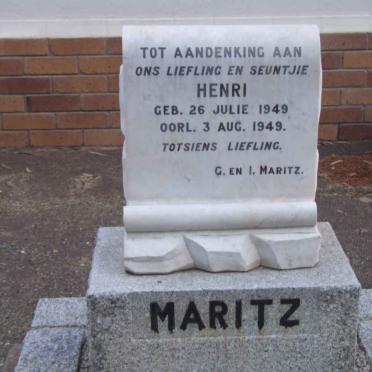 MARITZ Henri 1949-1949