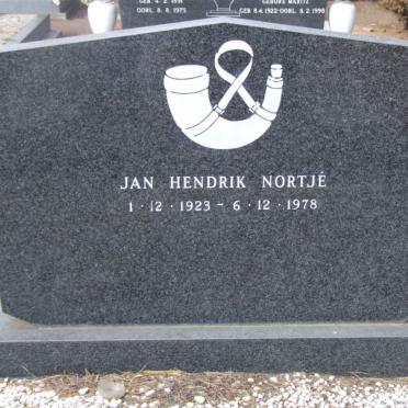 NORTJÉ Jan Hendrik 1923-1978