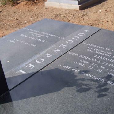 POGGENPOEL Dirk Jacobus 1930- &amp; Johanna Elim NORTJÉ 1932-2008