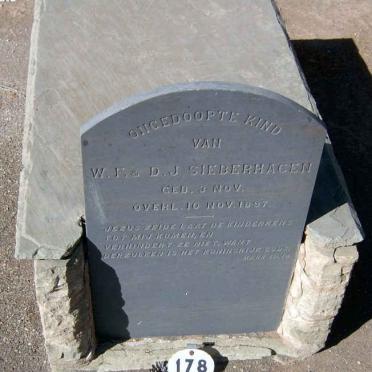 SIEBERHAGEN Infant 1897-1897