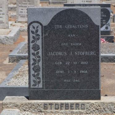 STOFBERG Jacobus J. 1882-1968