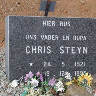 STEYN Chris 1921-1995