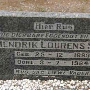 SMIT Hendrik Lourens 1889-1964