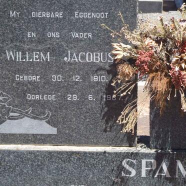 SPAMER Willem Jacobus 1910-1967 &amp; Cecilia Aletta KRIEL 1919-1993