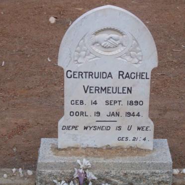 VERMEULEN Gertruida Rachel 1890-1944