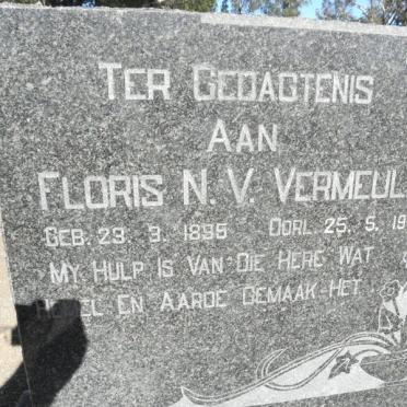 VERMEULEN Floris N.V. 1895-1977
