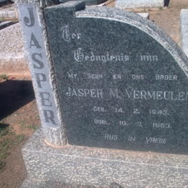 VERMEULEN Jasper M. 1943-1963